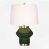 Tayson Jade Green Table Lamp, by Uttermost, 1'5" width x 2'8" height x 1'5" depth thumbnail 1