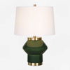 Tayson Jade Green Table Lamp, by Uttermost, 17" width x 32" height x 17" depth thumbnail 1