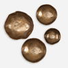 Lucky Coins Brass Wall Bowls, S/4 thumbnail 0