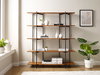 Studio Plus Metal Shelf, Amber, Shelving & Bookcase by Greenington, 13.5" length x 55" width x 66" height thumbnail 7