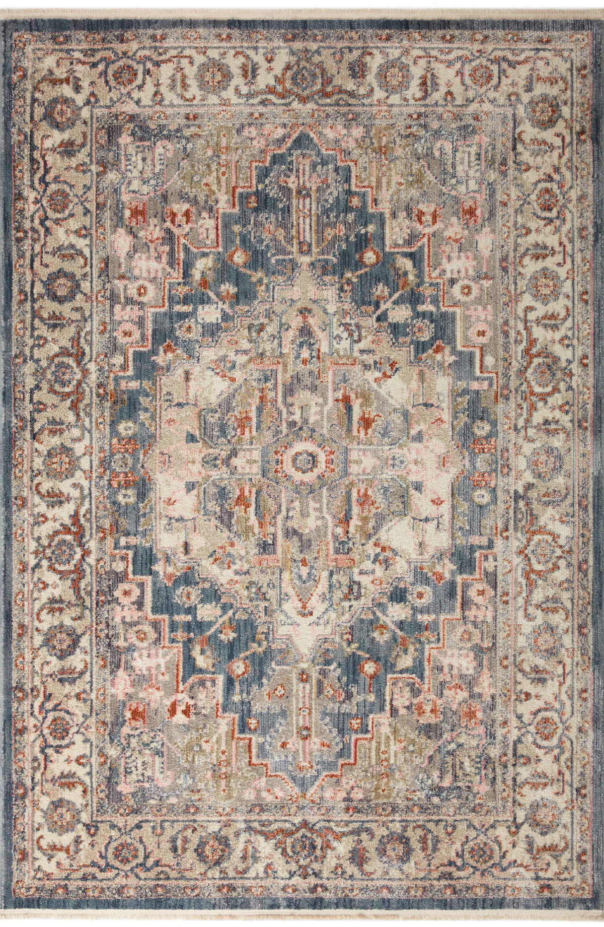 Magnolia Home by Joanna Gaines x Loloi Janey Rug, 1'6" length x 1'6" width View 1
