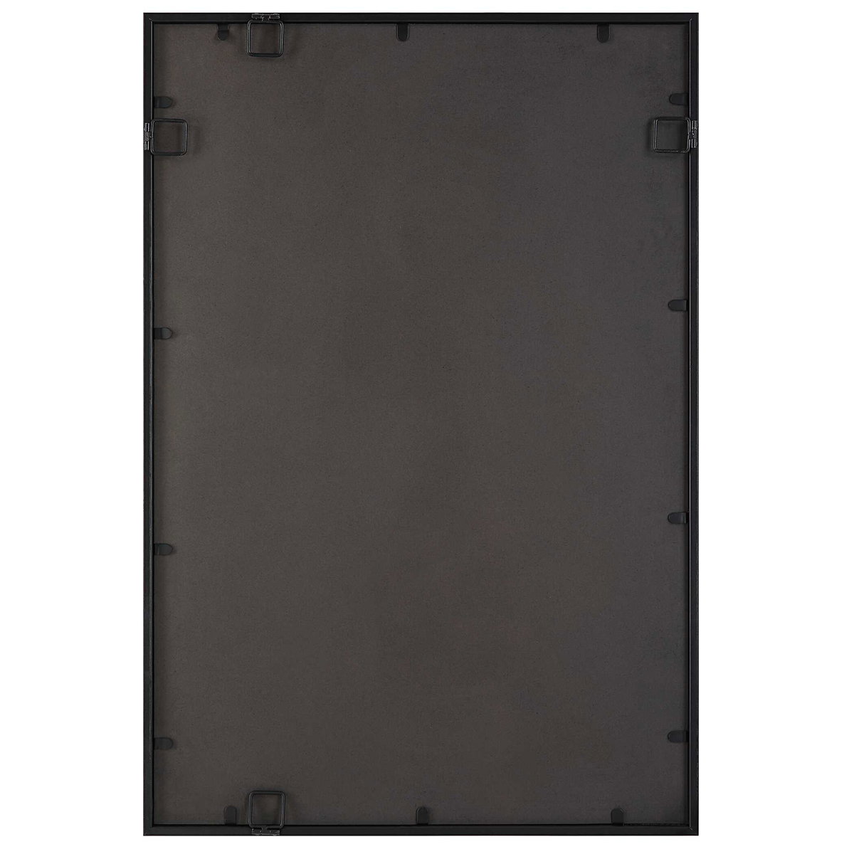 Benedo Industrial Vanity Mirror, by Uttermost, 2' width x 2'11.87" height x 1.12" depth View 7