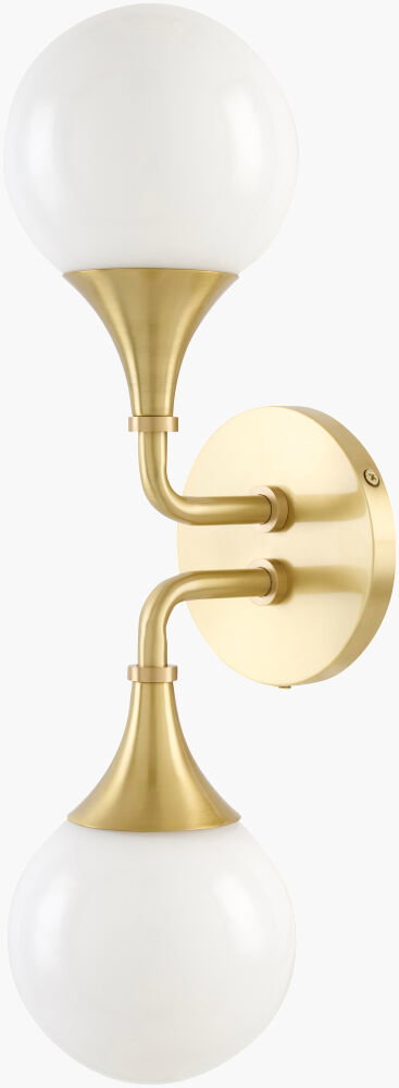 Astralis Wall Sconce, by Surya, 5" length x 5" width x 18" height
