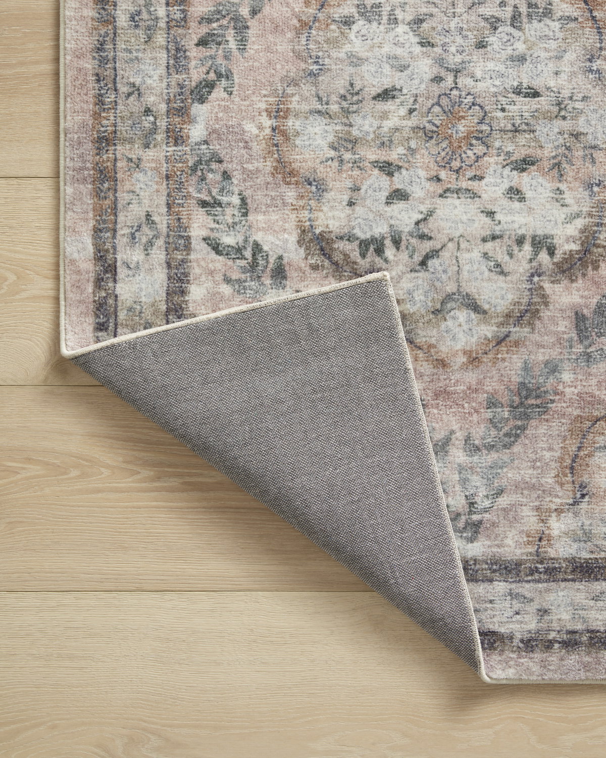 Rifle Paper Co. x Loloi Courtyard Rug, 2'6" length x 9'6" width View 8