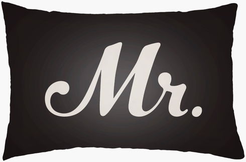 Mr & Mrs Lumbar Pillow