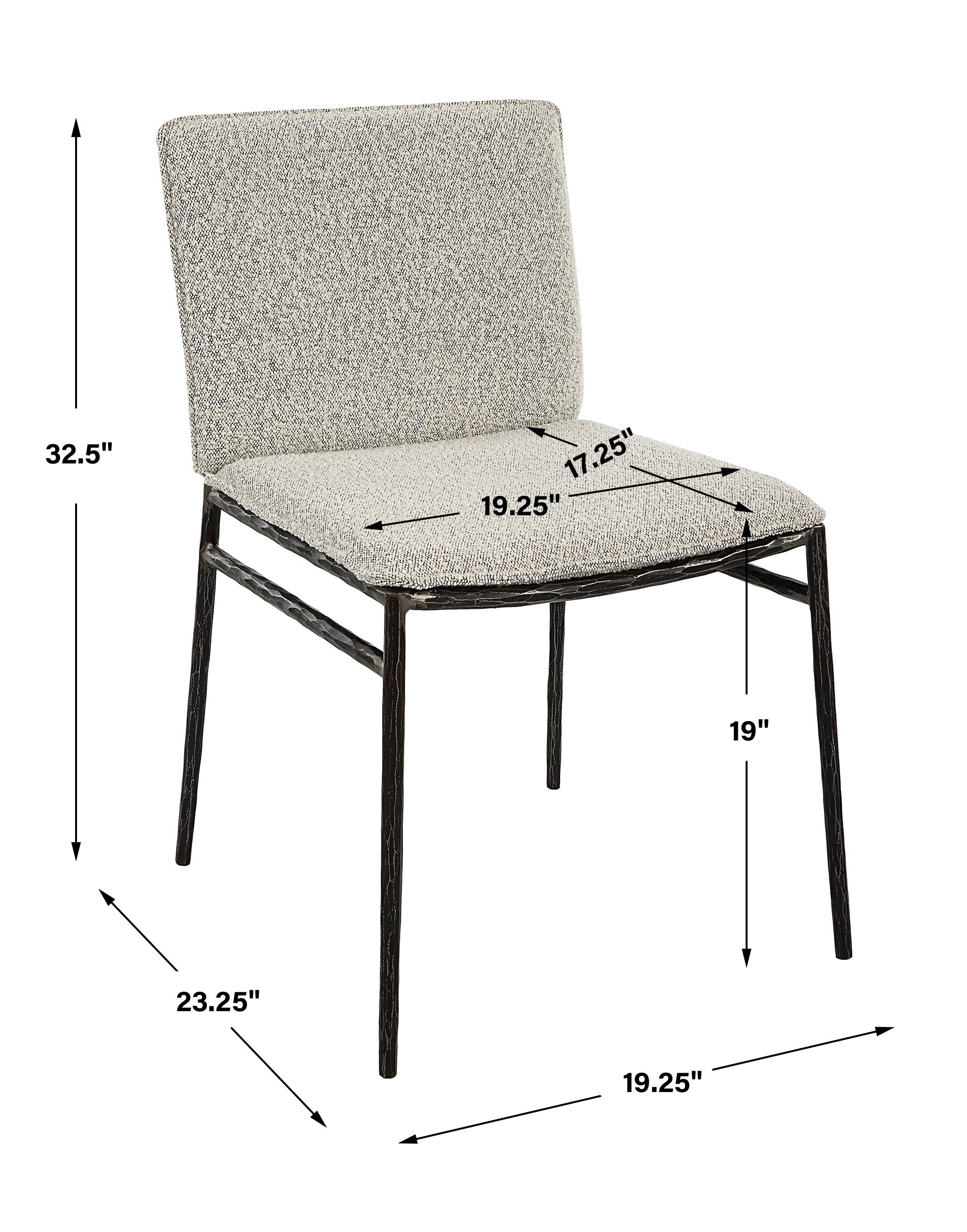 Jacobsen Gray Dining Chair large image 