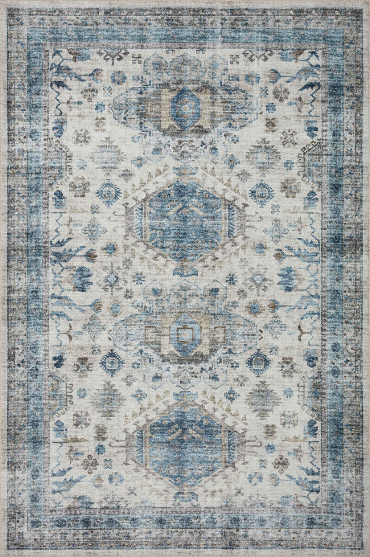 Loloi Heidi Rug, 1'6" length x 1'6" width View 1