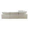 Clay Classic L-shaped Modular Sectional Coastside Sand thumbnail 3