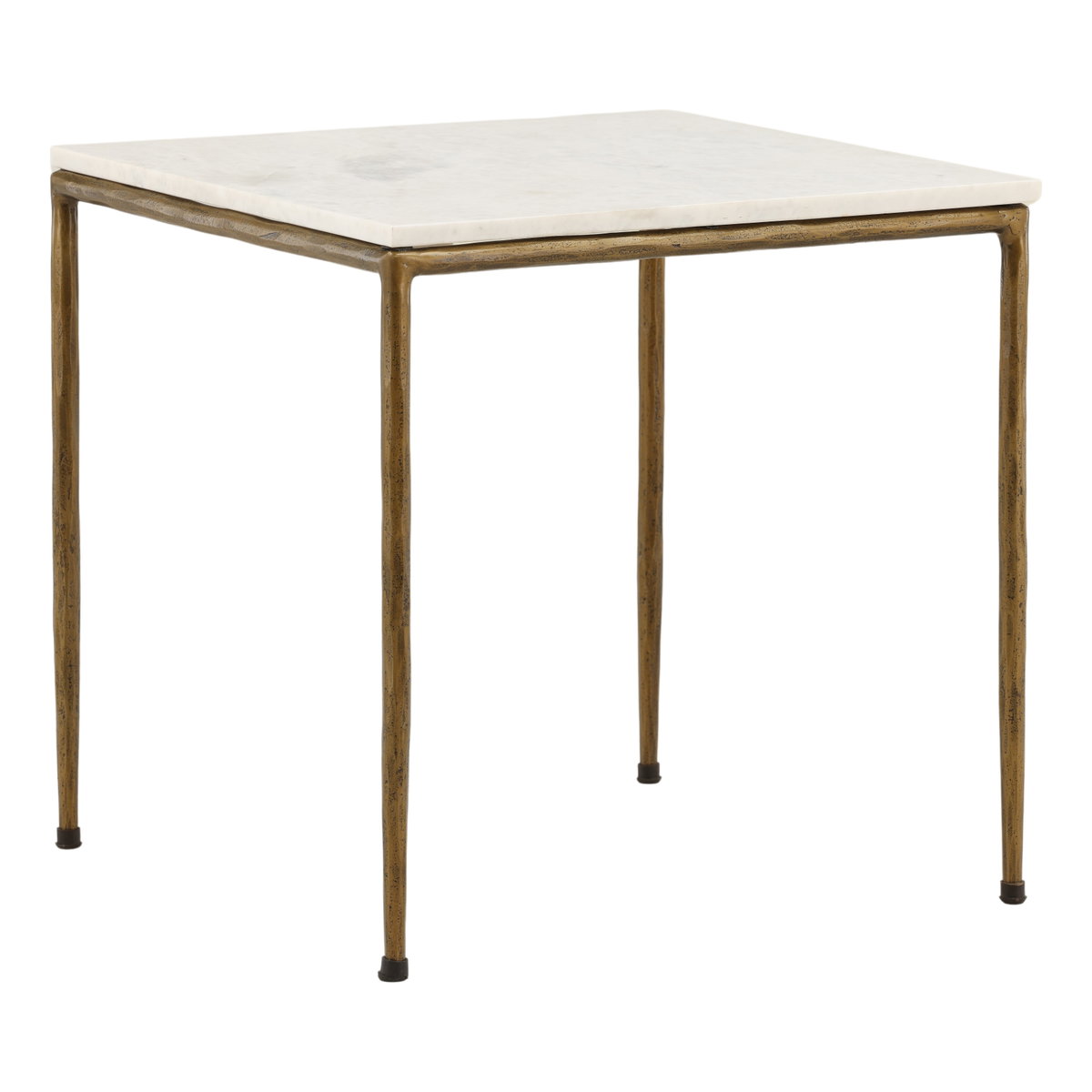 Perugia Side Table White, Side & End Table by Dovetail, 20" width x 20" height x 20" depth View 1