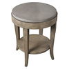 Deka Round Side Table, Furniture by Uttermost, 24" width x 28.5" height x 24" depth thumbnail 4