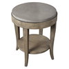 Deka Round Side Table, Side & End Table by Uttermost, 24" width x 28.5" height x 24" depth thumbnail 4