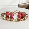 Cable Chain Mirrored Tray, Decorative Tray by Uttermost, 18.62" width x 2.37" height x 12.87" depth thumbnail 3