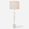 Helena Slender White Table Lamp thumbnail 0