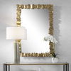 Lev Antique Gold Mirror, by Uttermost, 34" width x 48.5" height x 2" depth thumbnail 4