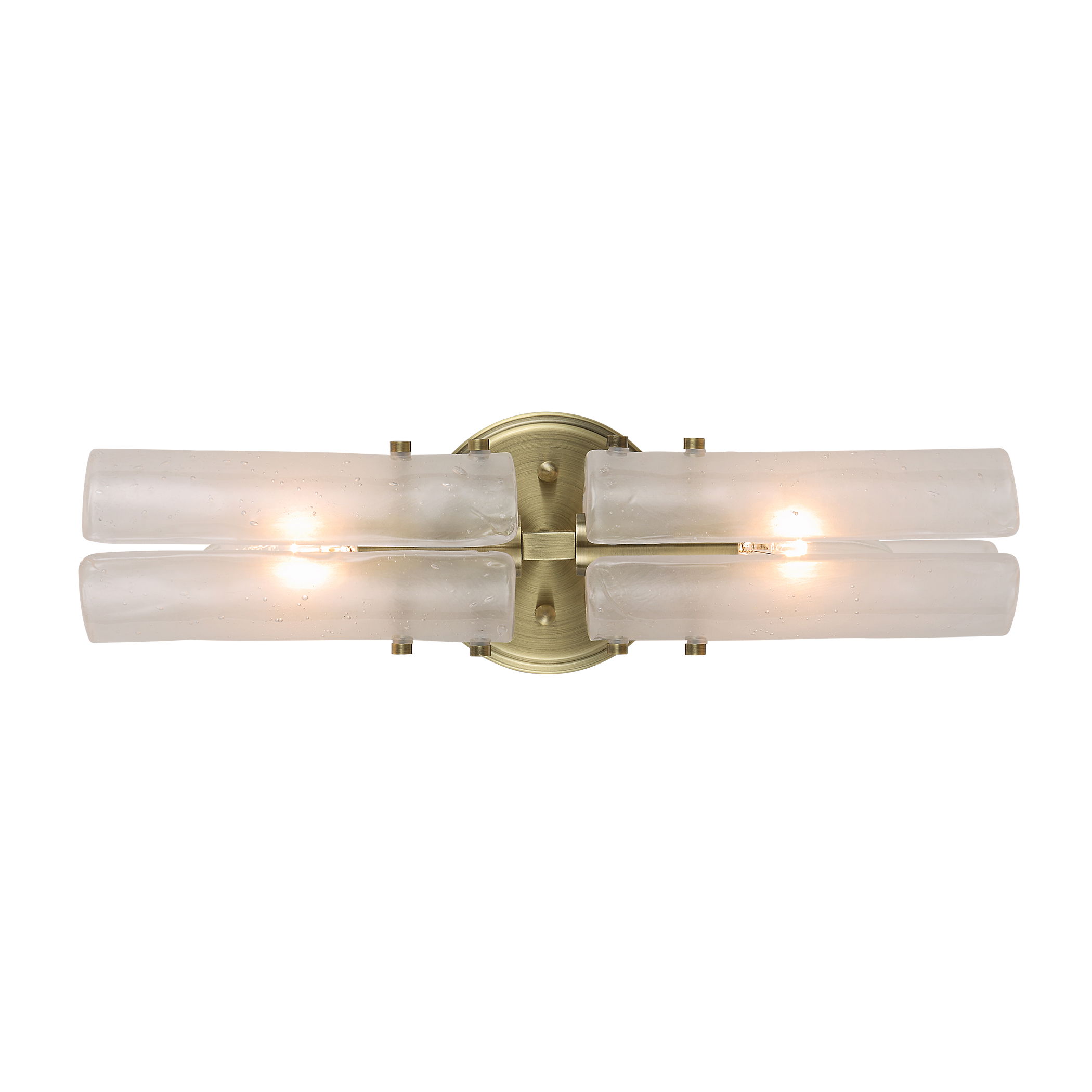 Mistie 2 Light Glass Sconce large image 