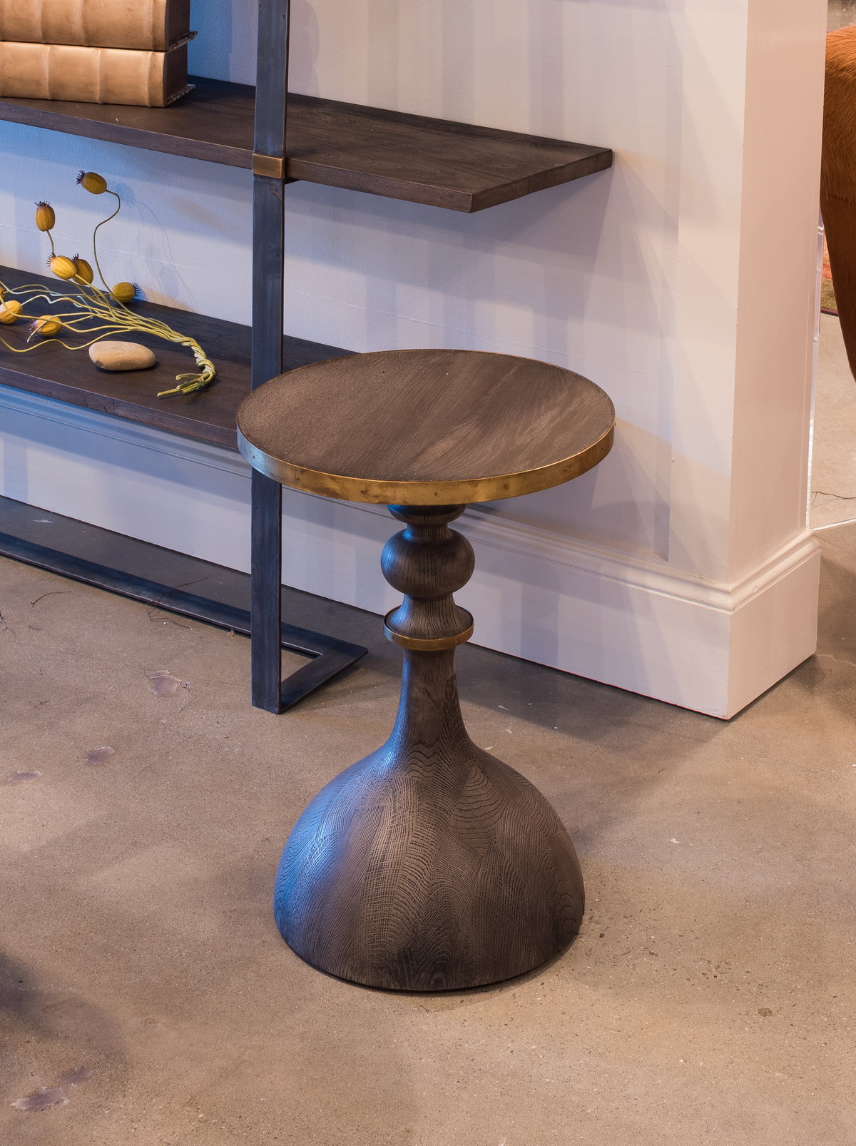 Upturned Goblet Side Table, by Sarreid, 1'4" length x 1'4" width x 2' height View 9