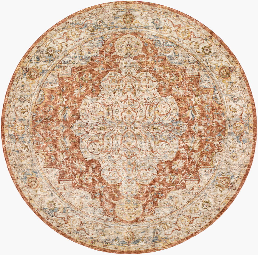 Mona Lisa Machine Woven Rug, by Surya, 6'6.74" length x 6'6.74" width