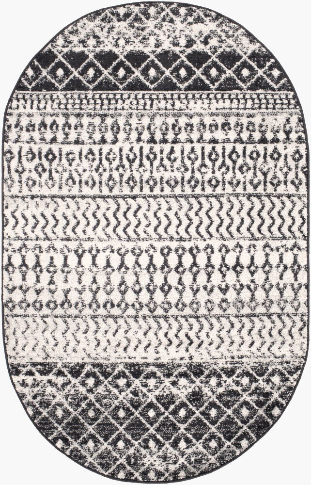 Elaziz Machine Woven Rug, by Surya, 4'11.06" length x 3'1.4" width