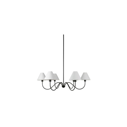 Whitney Chandelier Blackened Bronze