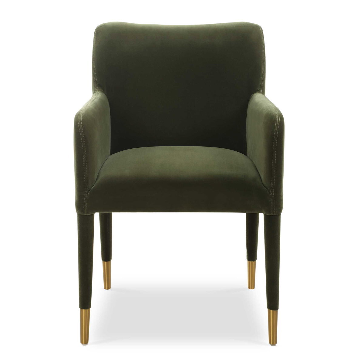 Conifer Moss Dining Arm Chair, Furniture by Uttermost, 23" width x 34" height x 24" depth View 1