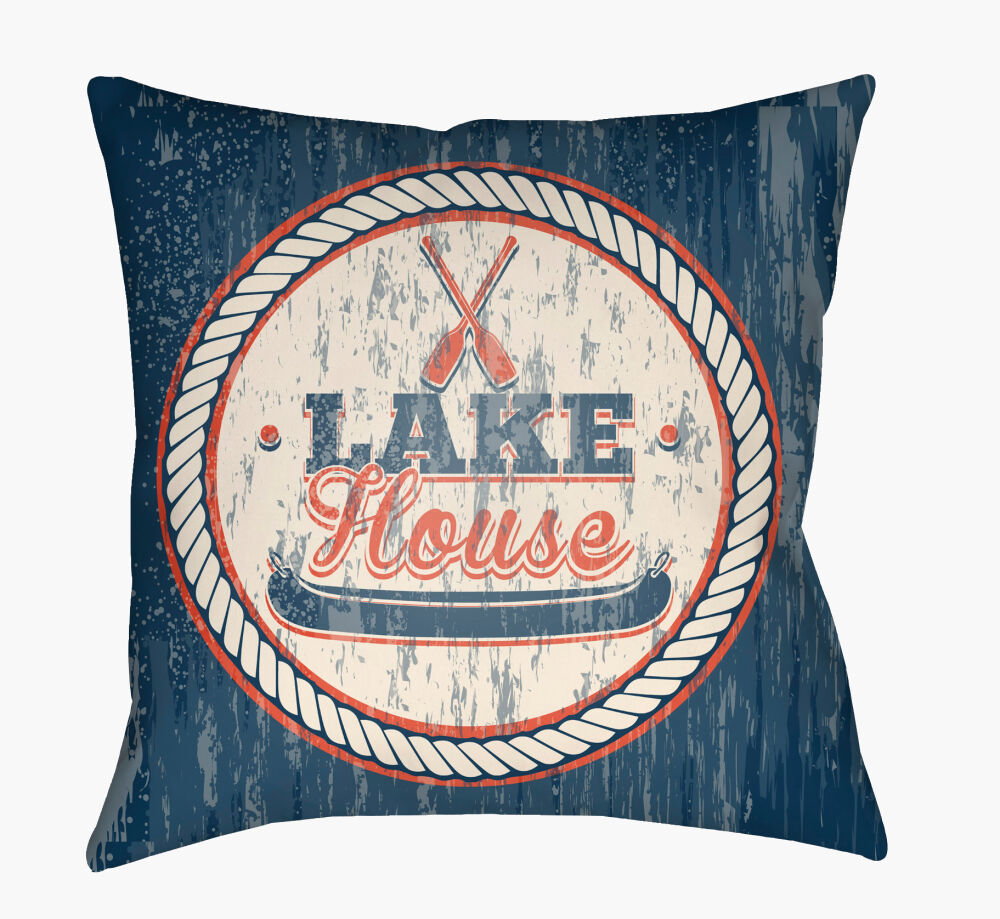 Litchfield Accent Pillow, Decorative Pillow by Surya, 22" length x 22" width