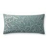 Brigette Romanek x Loloi Blue Pillow, Decorative Pillow, 12" length x 27" width thumbnail 1
