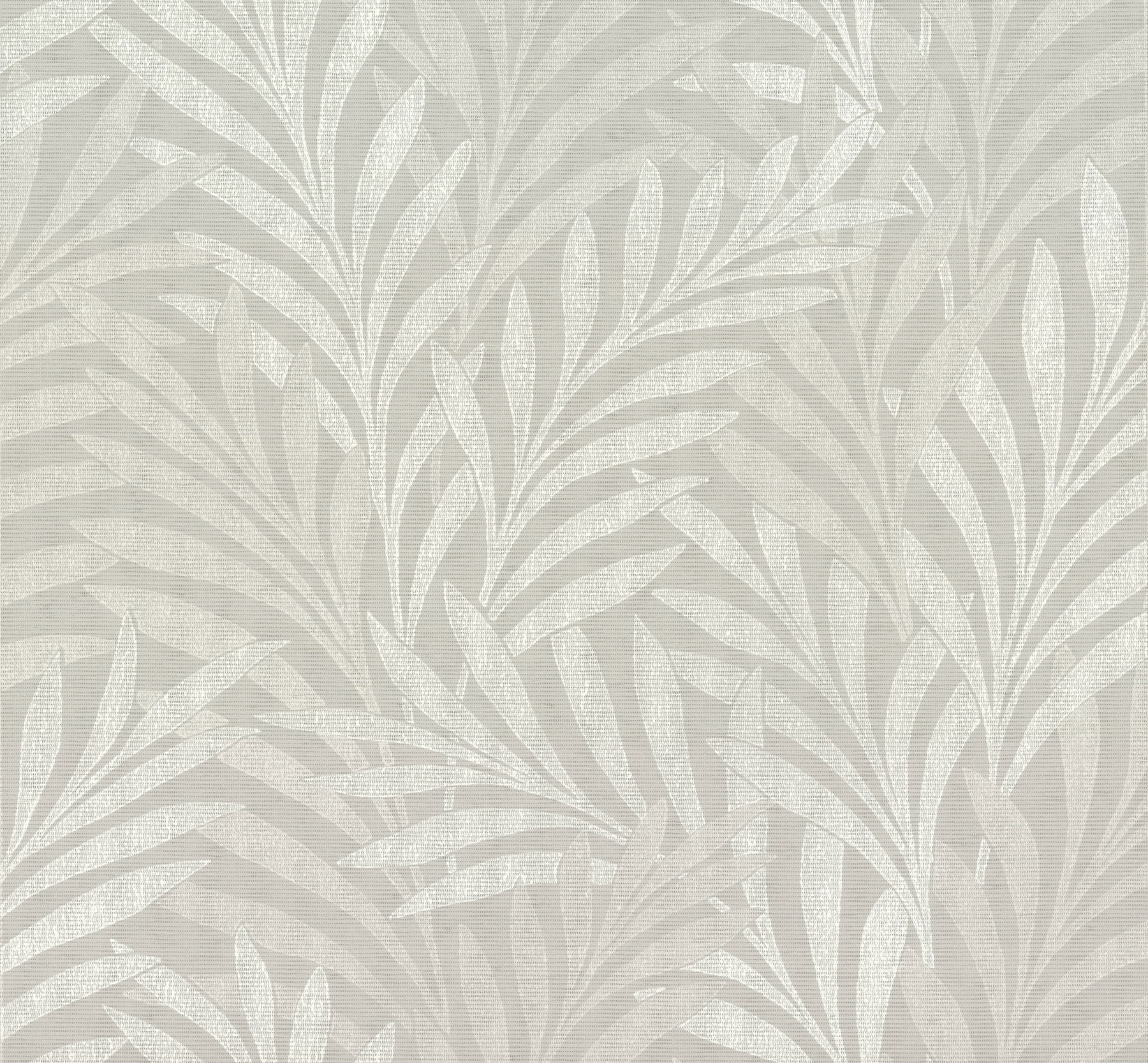 Leaves Stripe Grey Wallpaper large image 