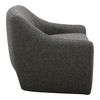 Kenzie Accent Chair Shadowed Grey, by Moe's Home, 33.75" width x 29.25" height x 31" depth thumbnail 3