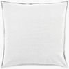 Cotton Velvet Accent Pillow, Decorative Pillow by Surya, 20" length x 20" width thumbnail