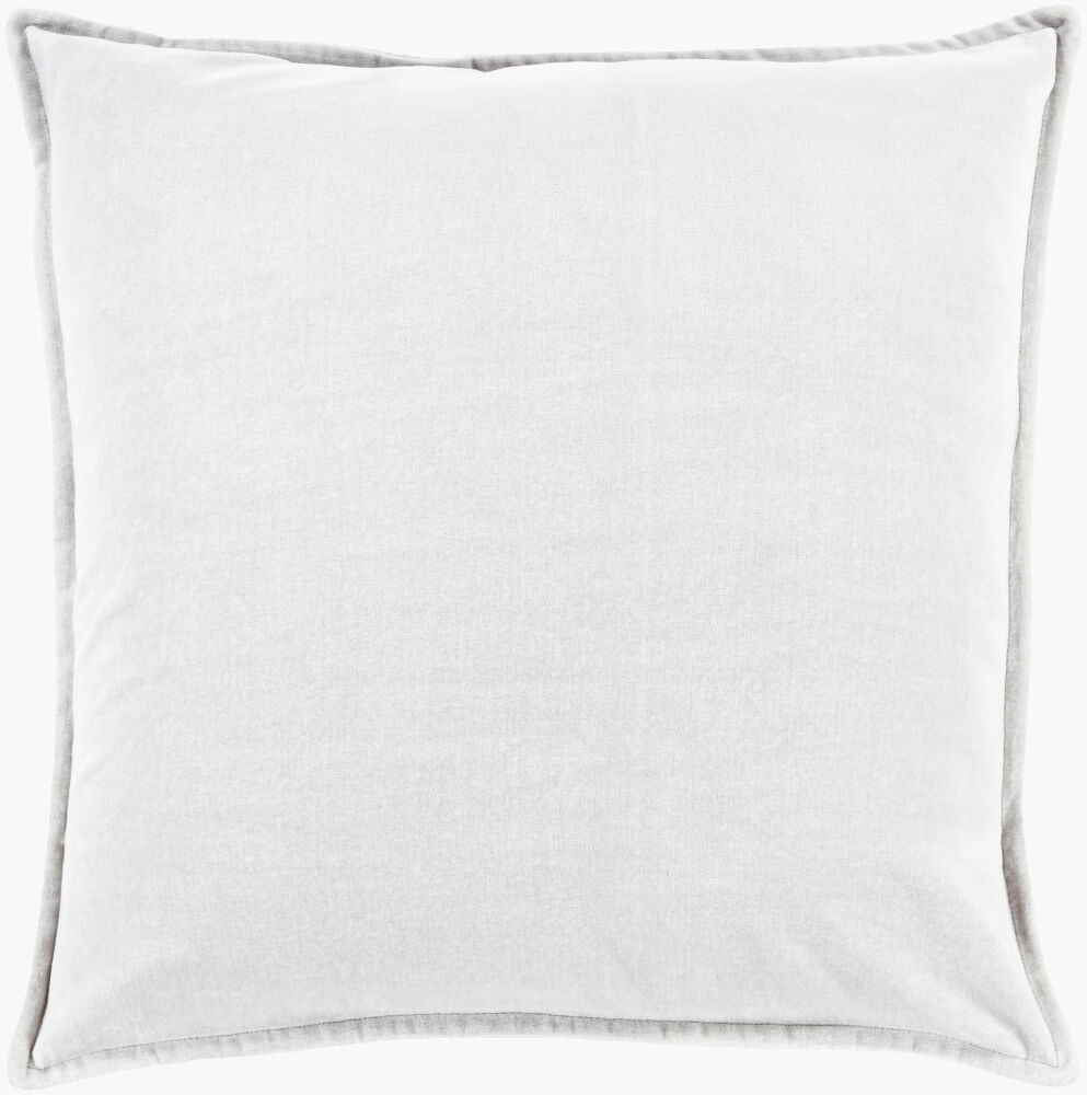 Cotton Velvet Accent Pillow, Decorative Pillow by Surya, 20" length x 20" width