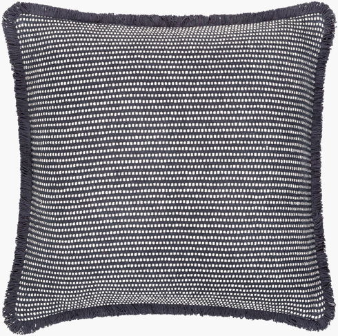 Cotton Fringe Accent Pillow