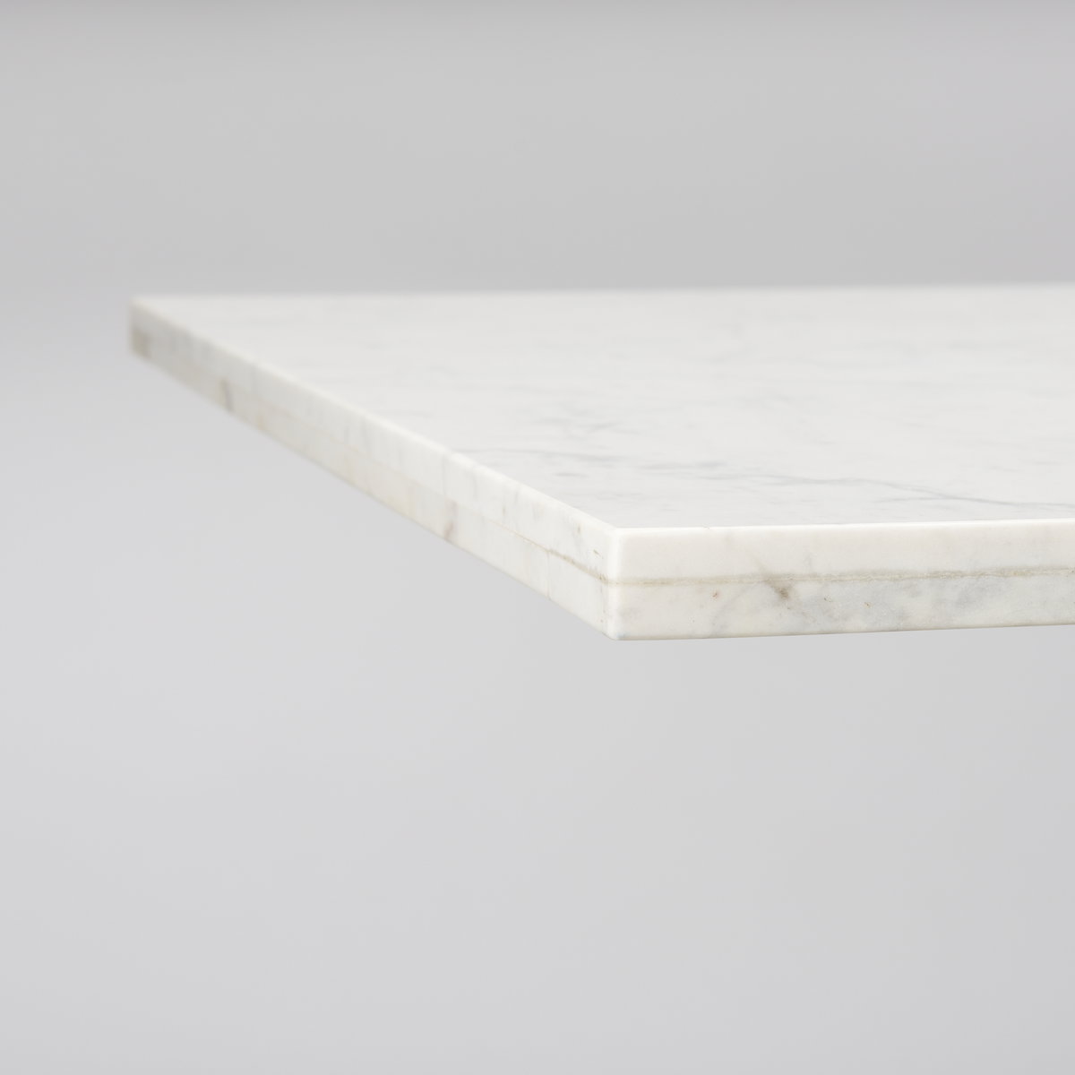 Maxton 79'L x 39'W Rectangular Pedestal Dining Table | White Marble & Gunmetal Metal | Seats 8, by Mercana, 79" length x 39" width x 30" height View 8