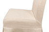 Draped Side Chair, by Sarreid, 2' length x 1'4" width x 3'4" height thumbnail 7