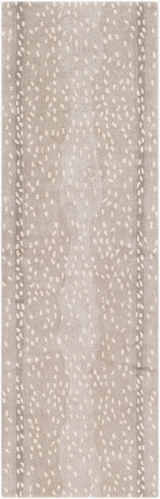 Gazelle Handmade Rug, by Surya, 8' length x 2'6" width