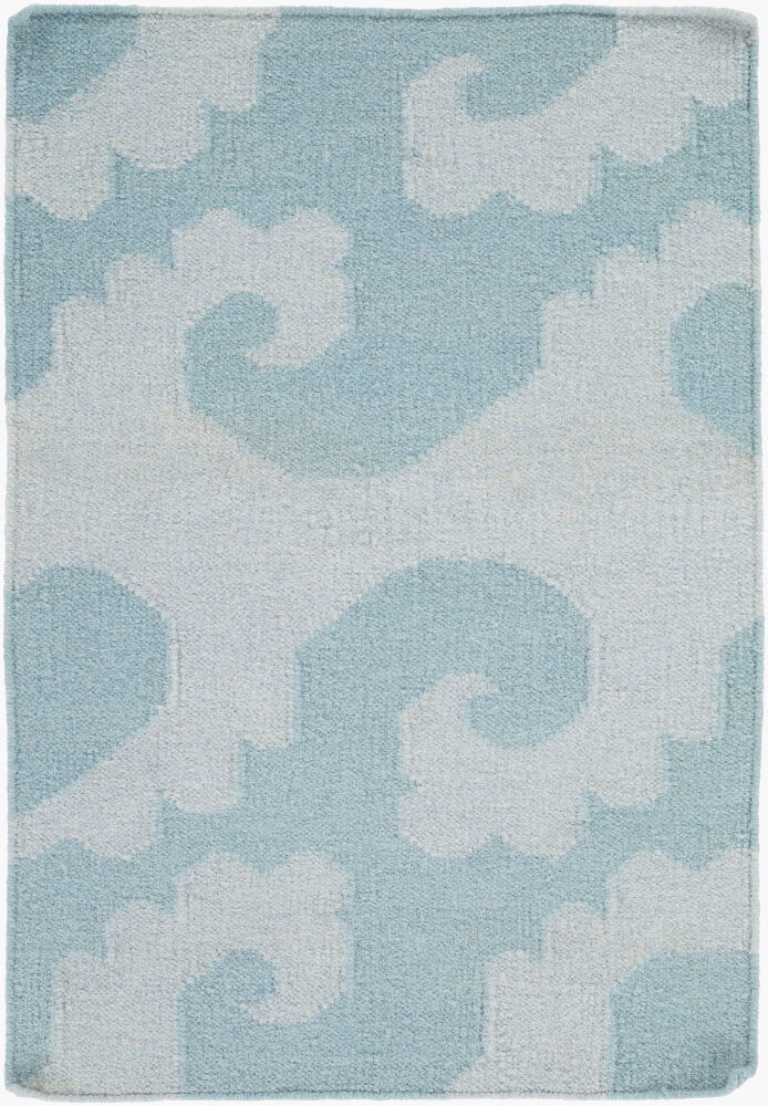Yacht Club Handmade Rug, by Surya, 3' length x 2' width