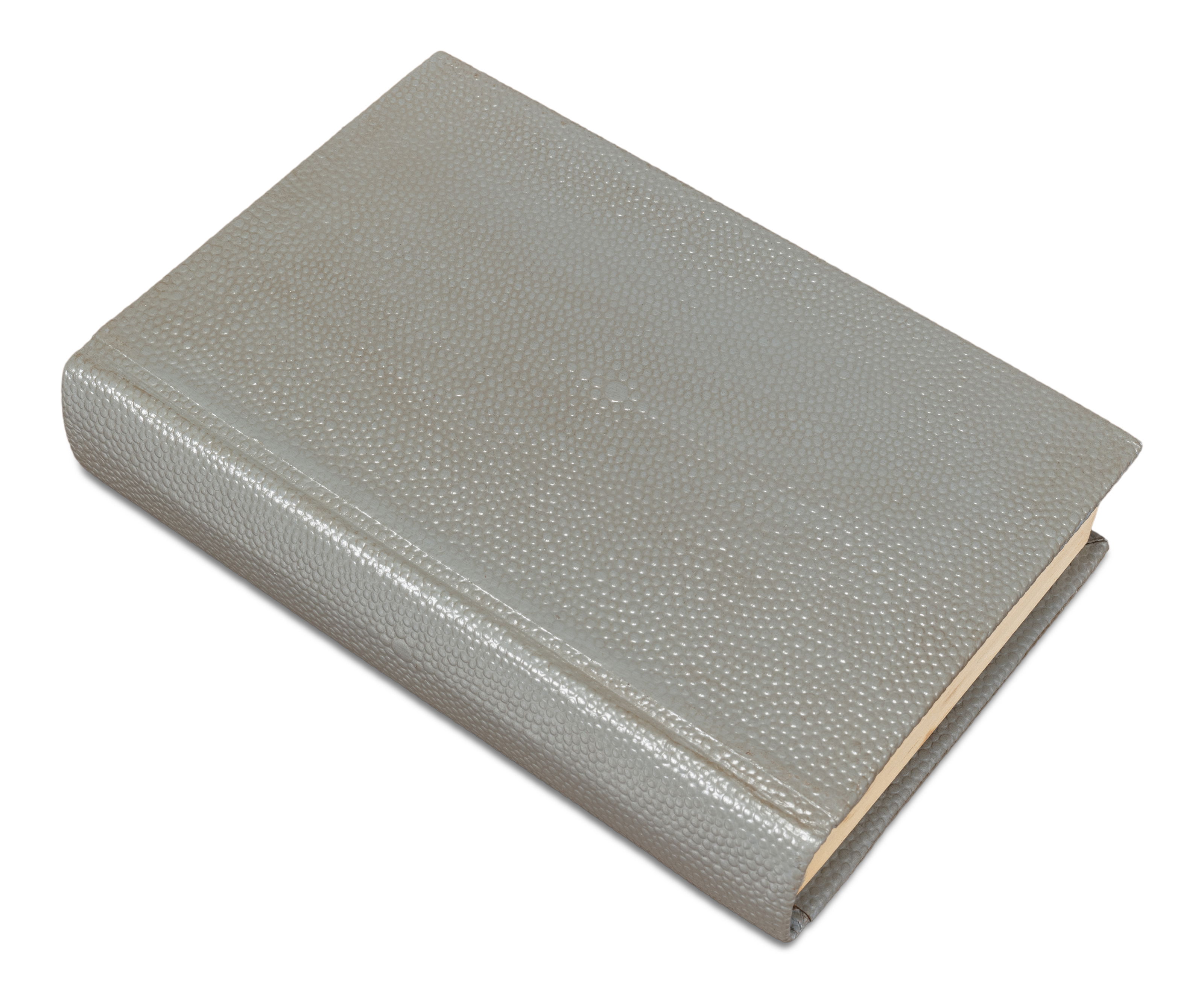 Shagreen Books, Set Of 12, Storm Grey large image 