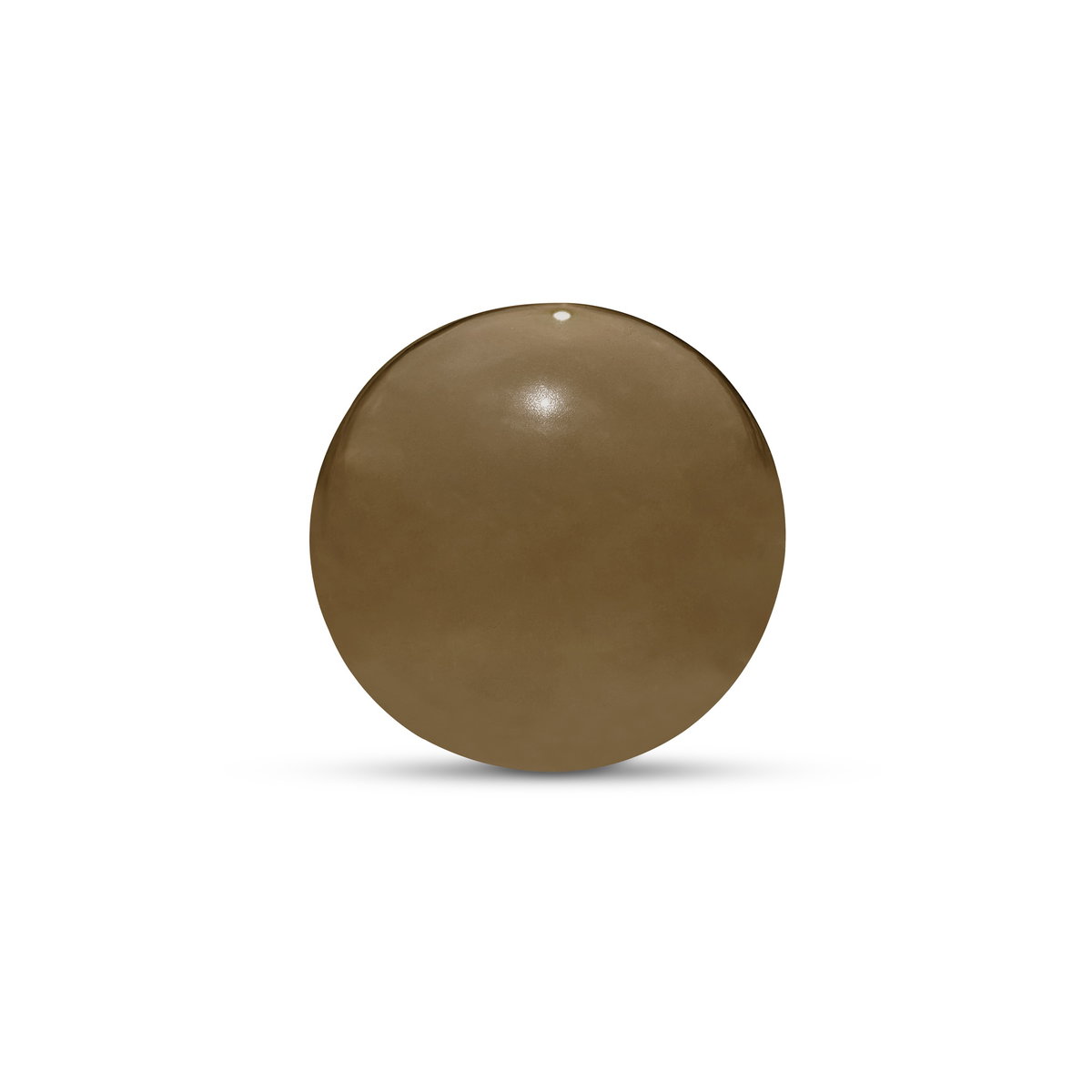 Bonn Cast Glass Decorative Object Light Smoky Brown, by Moe's Home, 4" width x 4" height x 4" depth View 1