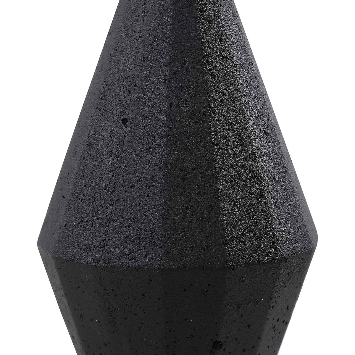 Alize Black Sculptures Set/3, Figurines & Statue by Uttermost, 3.5" width x 14" height x 3.5" depth View 4
