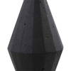 Alize Black Sculptures Set/3, Figurines & Statue by Uttermost, 3.5" width x 14" height x 3.5" depth thumbnail 4