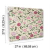 Roses Linen Wallpaper thumbnail 6