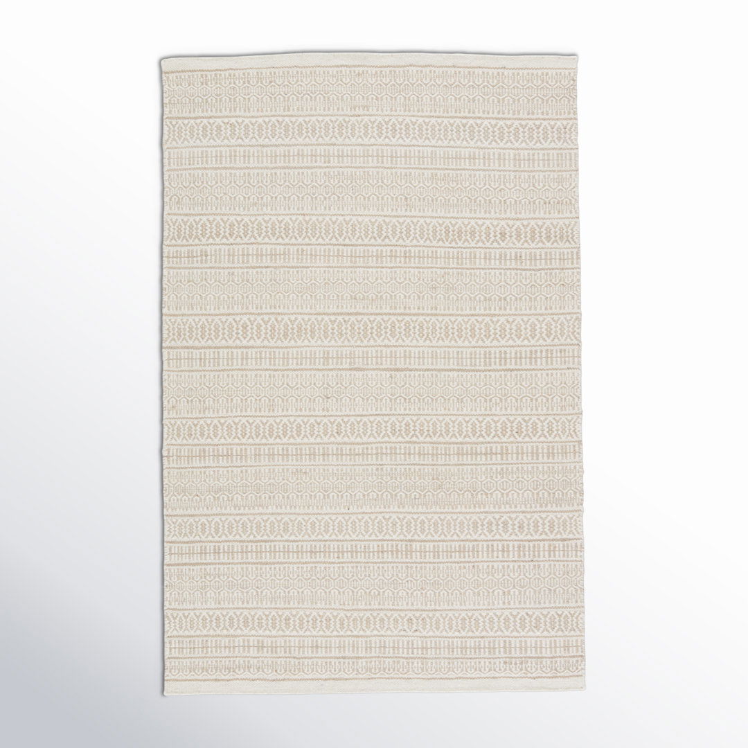 Galway Natural Trellis Ivory/ Cream Area Rug large image 