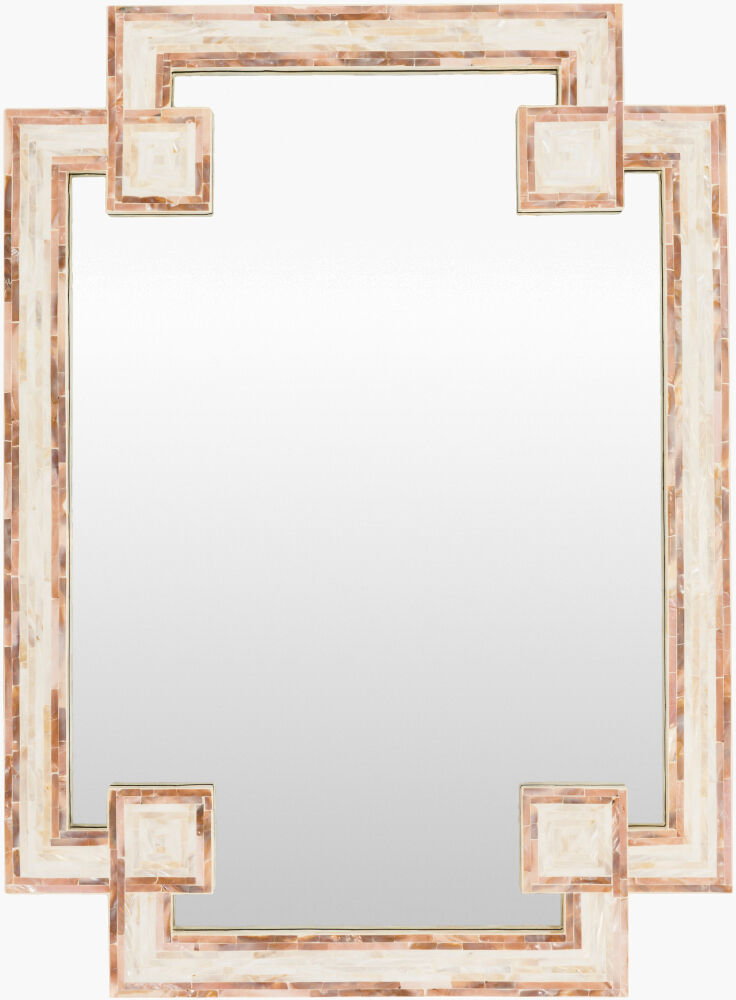 Banks Accent Mirror, by Surya, 28" width x 38" height
