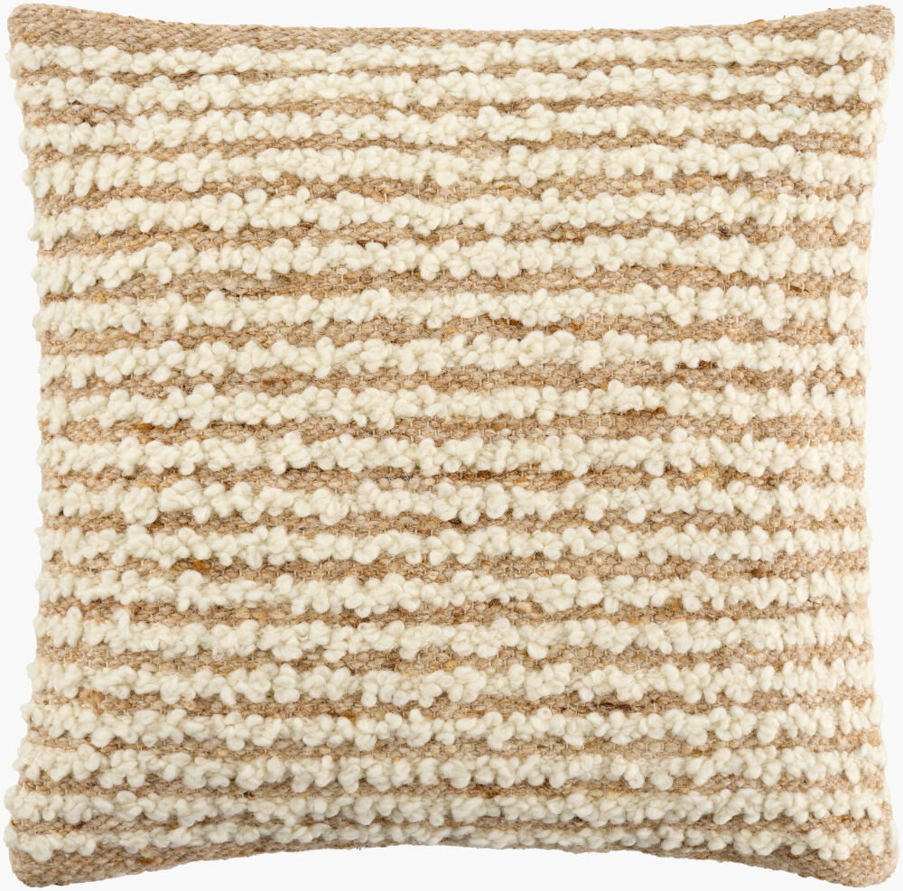 Booroola Accent Pillow, Decorative Pillow by Surya, 18" length x 18" width