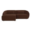 Amelia Nook Modular Left Sectional Chestnut thumbnail 0