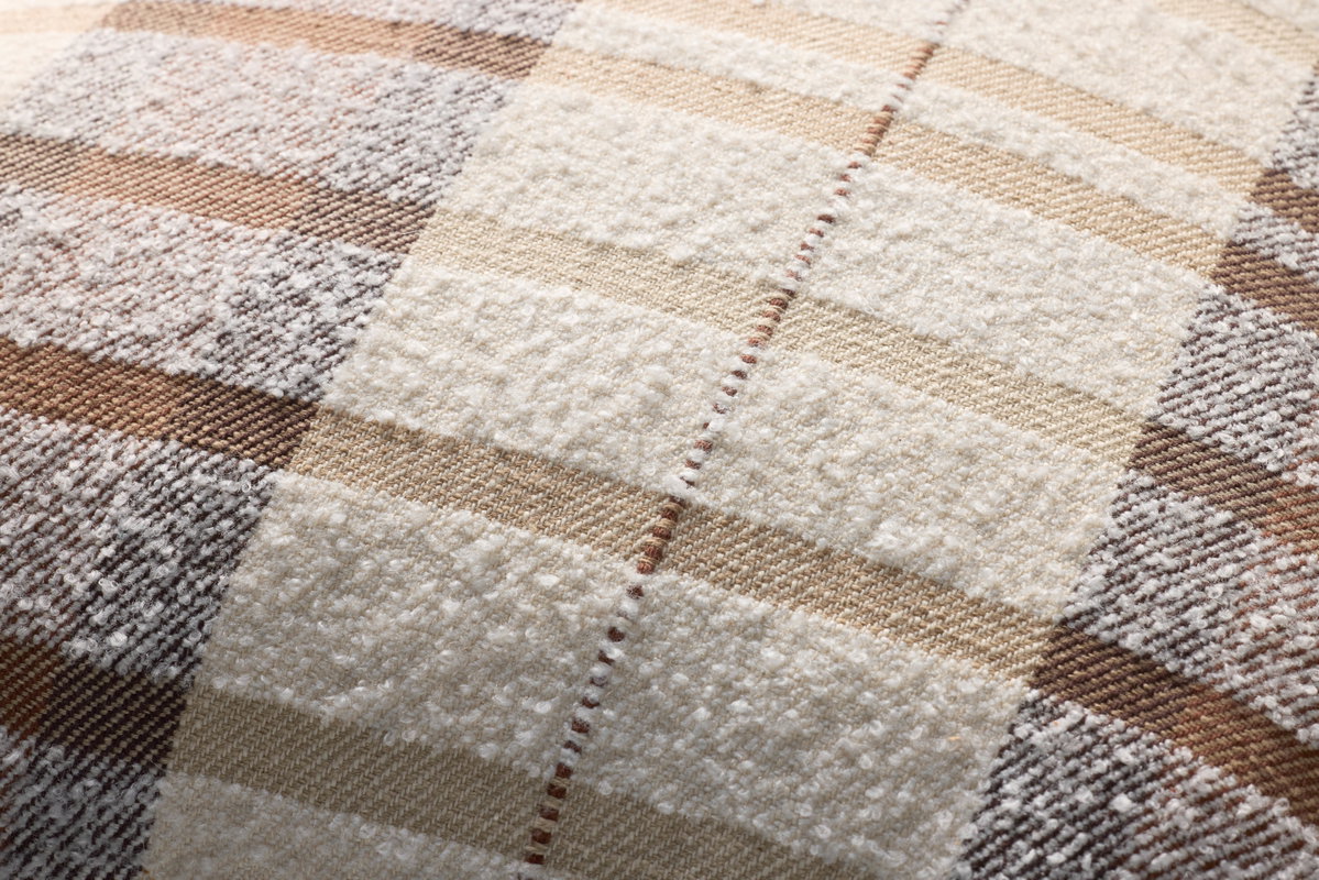 Loloi Brown Pillow, Decorative Pillow, 20" length x 20" width View 3