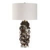 Cuoco Mottled Brown Table Lamp, by Uttermost, 18" width x 31.75" height x 18" depth thumbnail 4