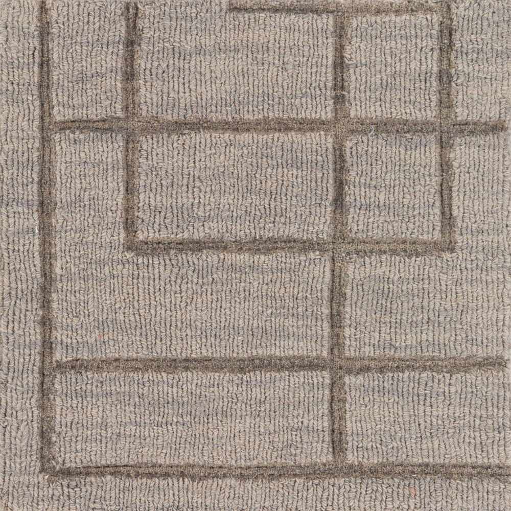 Mystique Handmade Rug, by Surya, 1'6" length x 1'6" width