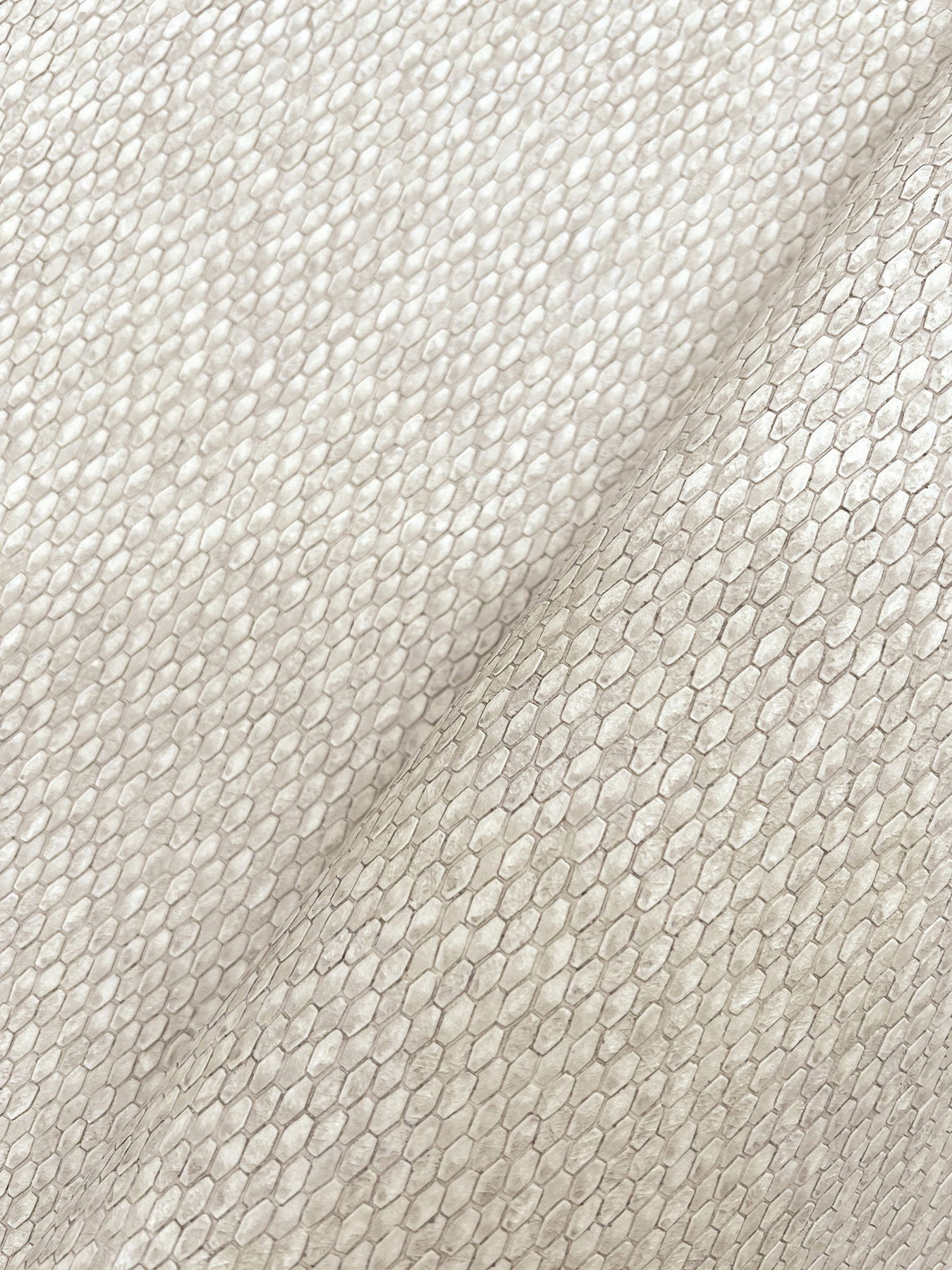 Stretched Hexagons Light Grey Wallpaper large image 