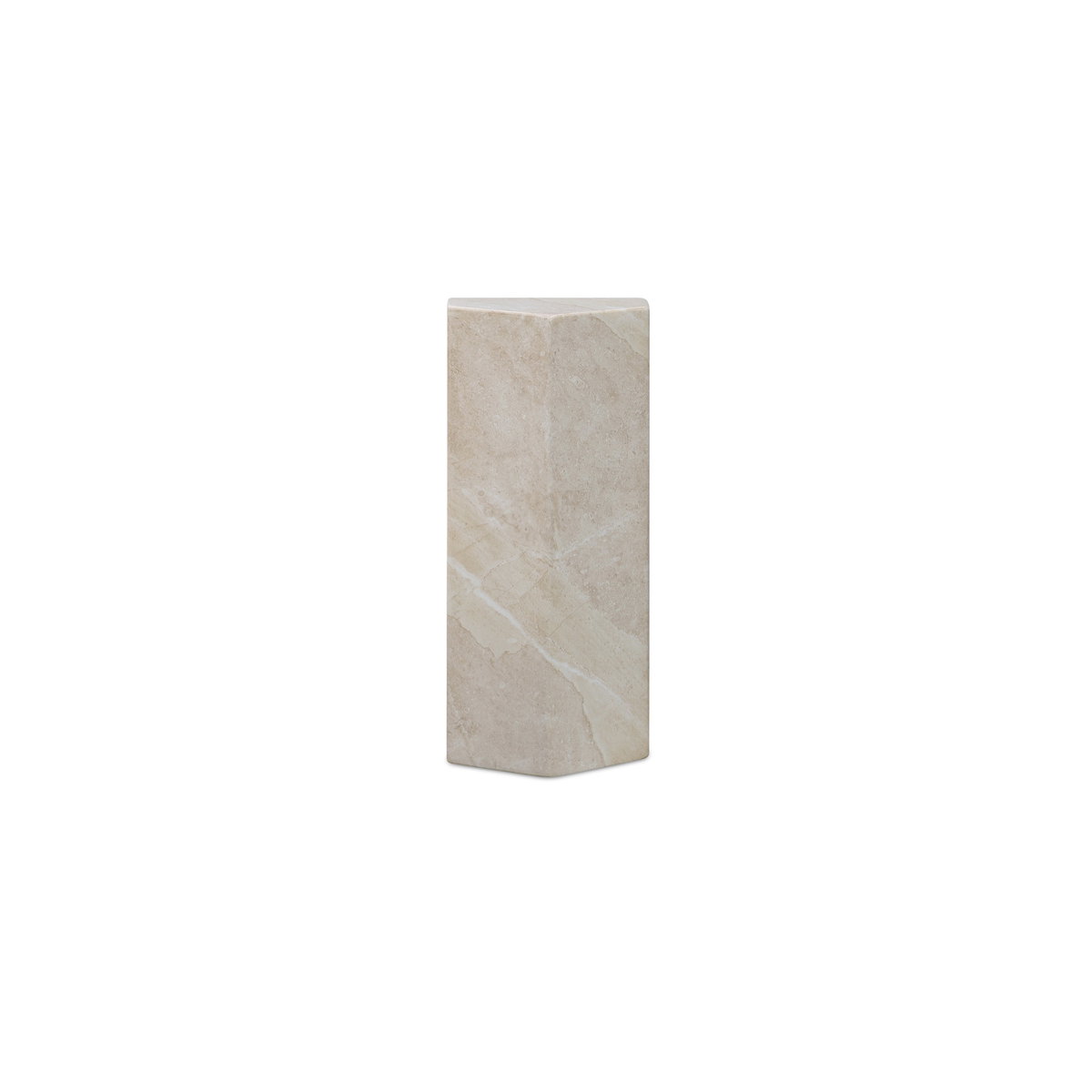 Nix Outdoor Side Table Cream, Outdoor Table by Moe's Home, 6" width x 1'9.7" height x 9" depth View 1