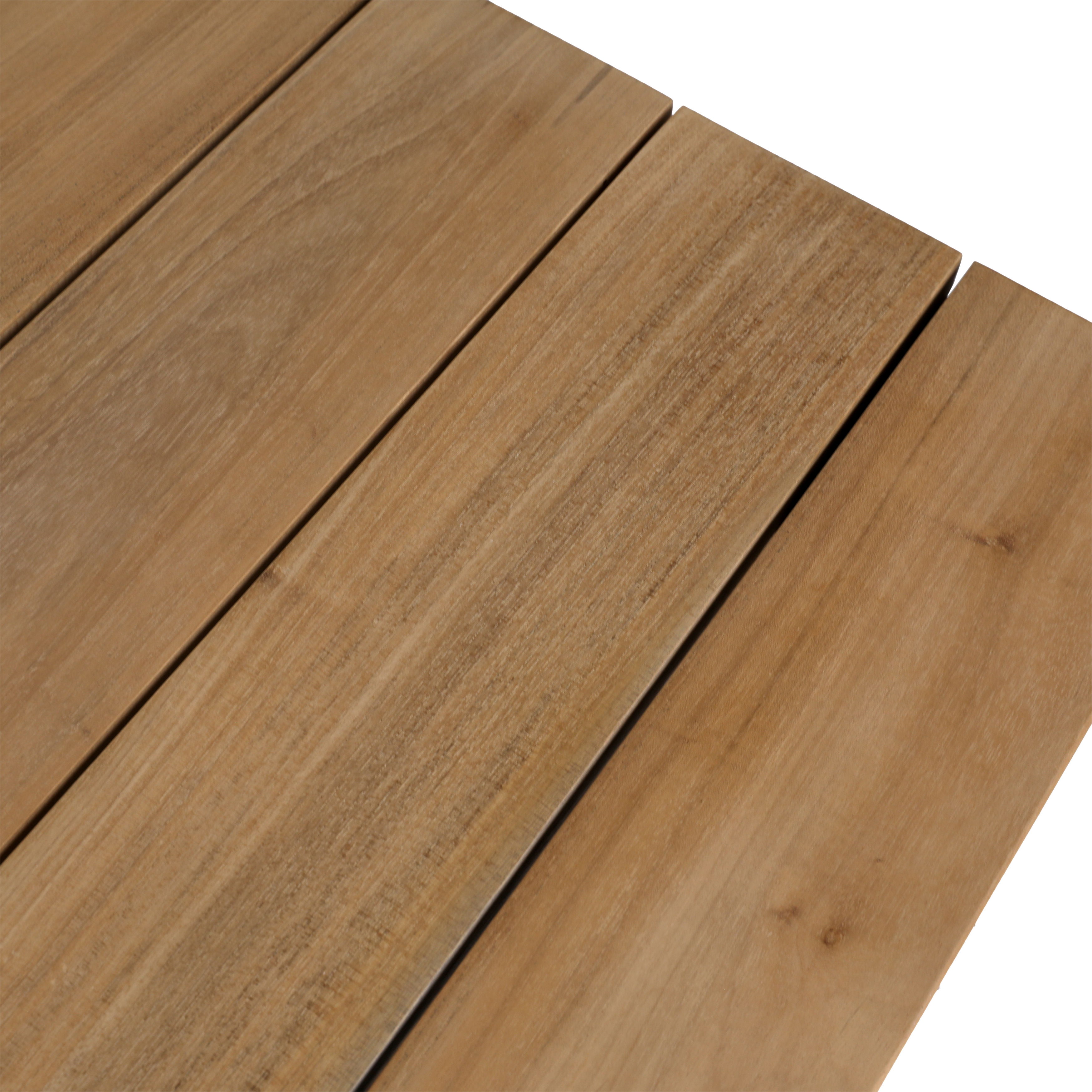 Brianna Outdoor Dining Table Natural large image 